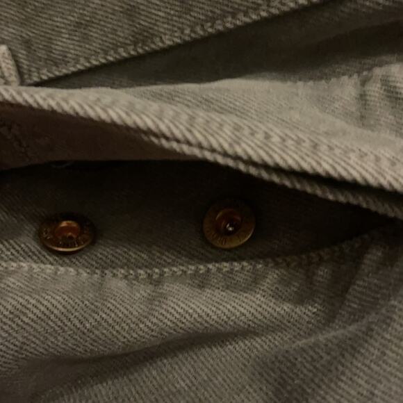 NSF Wide Leg Front Patch Pocket Denim Trousers Size 28 - Picture 6 of 6